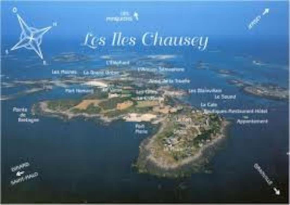 Maison Bord De Mer Individuel Gouville-sur-Mer 外观 照片